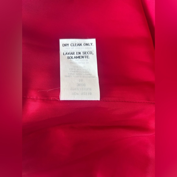Vintage Sag Harbor pure wool blazer red 16 - Picture 11 of 11